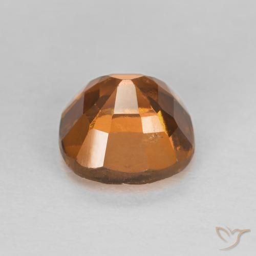 Grenat Hessonite Abricot orange naturelle Coussin, 1.40 ct, VS-SI