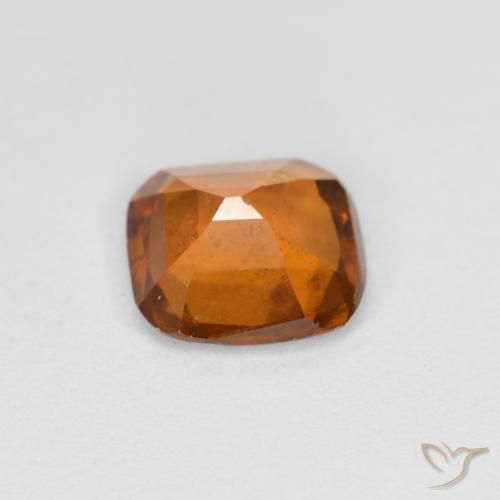 Grenat Hessonite Orange moyen naturelle Coussin, 1.40 ct, VS-SI