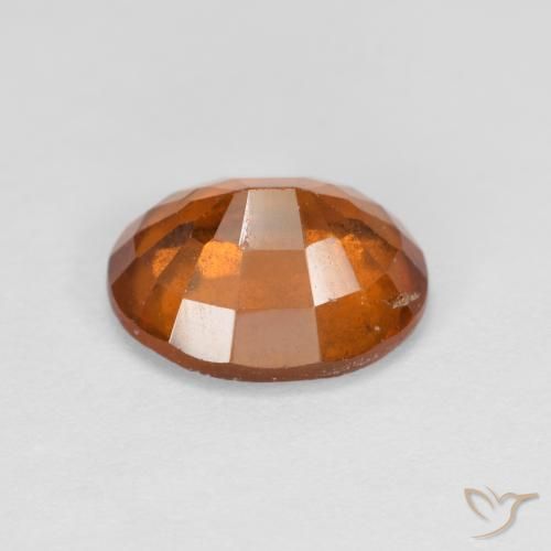 Grenat Hessonite Orange moyen naturelle ovale, 2.27 ct, VS-SI