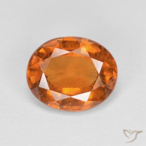 2.05ct Naturel Orange moyen Grenat Hessonite, ovale, VS