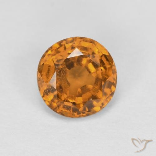 Grenat Hessonite Orange moyen naturelle Tour, 0.97 ct, VS