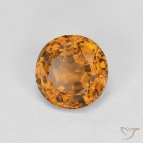 Grenat Hessonite Orange moyen naturelle Tour, 0.97 ct, VS