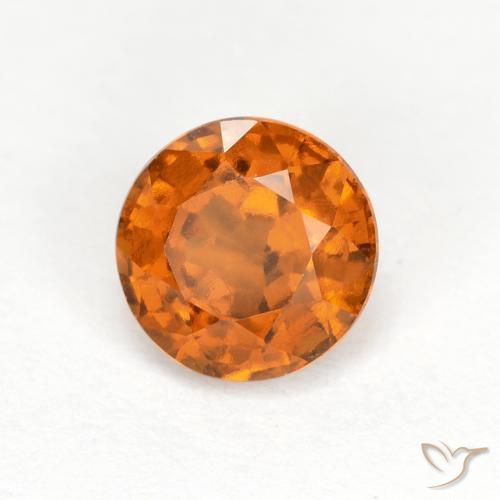 Grenat Hessonite Orange foncé naturelle Tour, 1.04 ct, VS