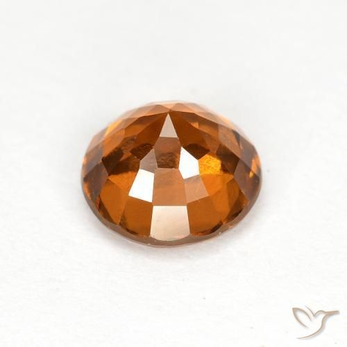 Grenat Hessonite Orange foncé naturelle Tour, 1.04 ct, VS