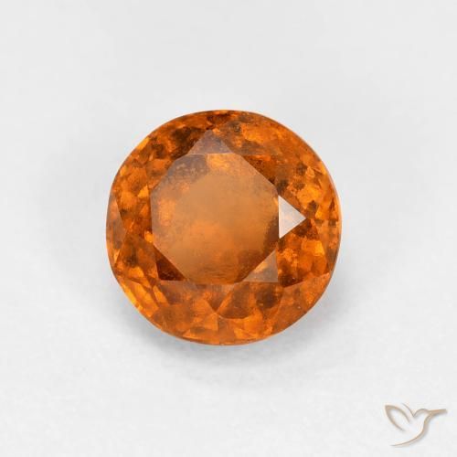 Grenat Hessonite Orange foncé naturelle Tour, 0.92 ct, VS-SI