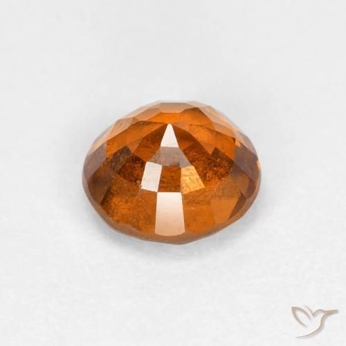 Grenat Hessonite Orange foncé naturelle Tour, 0.92 ct, VS-SI