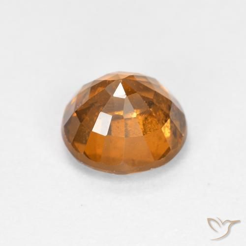 Grenat Hessonite Orange jaunâtre naturelle Tour, 1.06 ct, VS