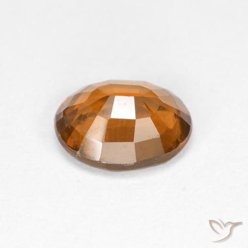 Grenat Hessonite Orange moyen naturelle ovale, 1.52 ct, VS