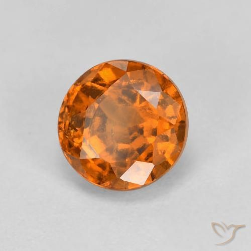 Grenat Hessonite Orange moyen naturelle Tour, 1.02 ct, VS