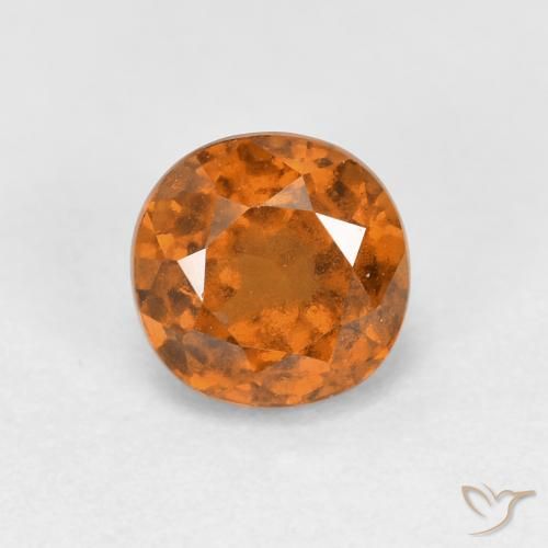 Grenat Hessonite Orange moyen naturelle Tour, 1.09 ct, VS