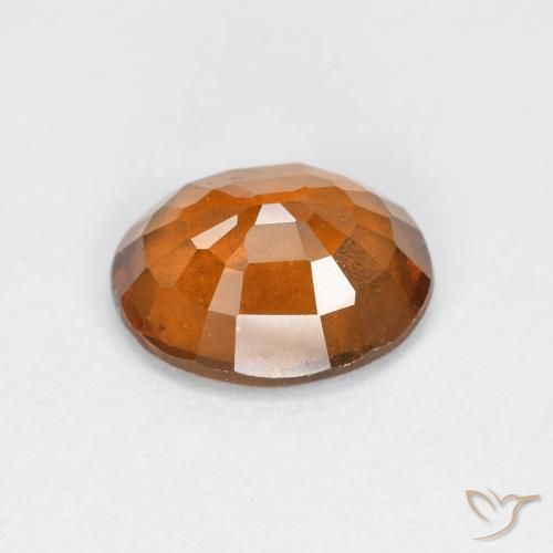 Grenat Hessonite Orange moyen-foncé naturelle ovale, 2.30 ct, VS