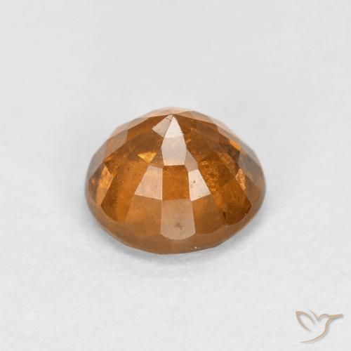 Grenat Hessonite Orange terre naturelle Tour, 1.00 ct, VS