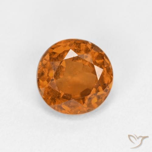 Grenat Hessonite Orange moyen naturelle Tour, 0.89 ct, VS