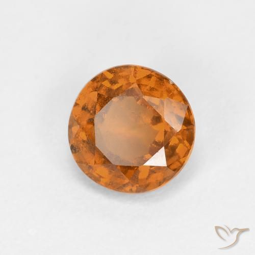 Grenat Hessonite Orange moyen naturelle Tour, 0.89 ct, VS