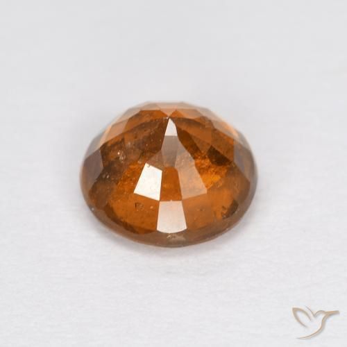 Grenat Hessonite Orange foncé naturelle Tour, 0.96 ct, VS