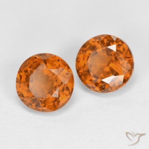 Shop natural 1.79ct Orange jaunâtre Grenat Hessonite gems, Tour, from Sri Lanka at GemSelect. In stock, global shipping!