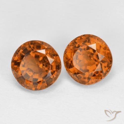 Shop natural 2.16ct Orange foncé Grenat Hessonite gems, Tour, from Sri Lanka at GemSelect. In stock, global shipping!