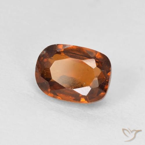 Grenat Hessonite Orange moyen naturelle Coussin, 1.58 ct, VS