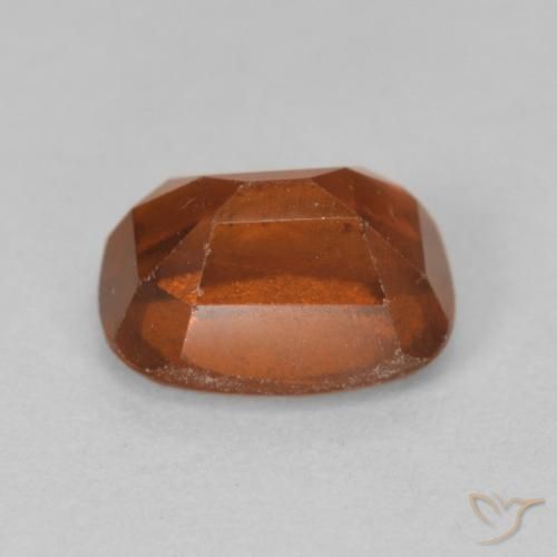 Grenat Hessonite Orange rougeâtre naturelle Coussin, 2.04 ct, VS-SI