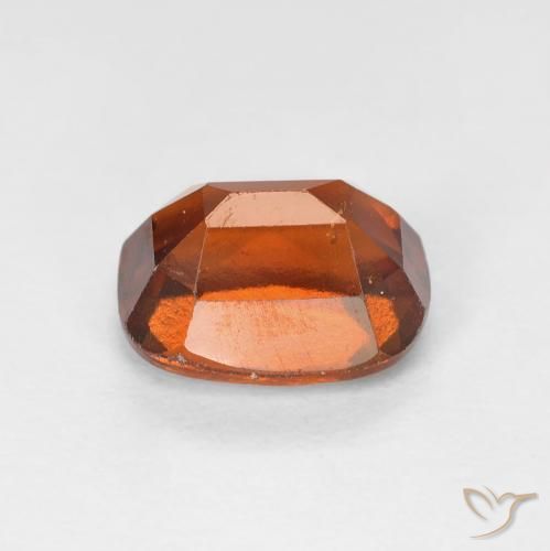Grenat Hessonite Ambre orange naturelle Coussin, 2.16 ct, VVS-VS