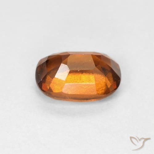 Grenat Hessonite Orange moyen naturelle Coussin, 1.15 ct, VVS-VS