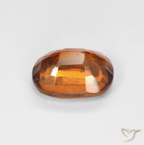 Grenat Hessonite Orange moyen naturelle Coussin, 1.84 ct, VVS-VS