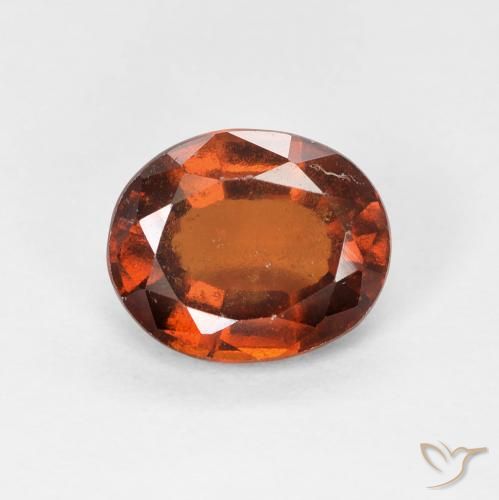 1.84ct Naturel Orange moyen Grenat Hessonite, ovale, VS