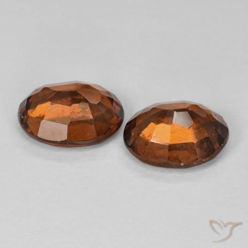 Shop natural 2.88ct Orange foncé Grenat Hessonite gems, ovale, from Madagascar at GemSelect. In stock, global shipping!
