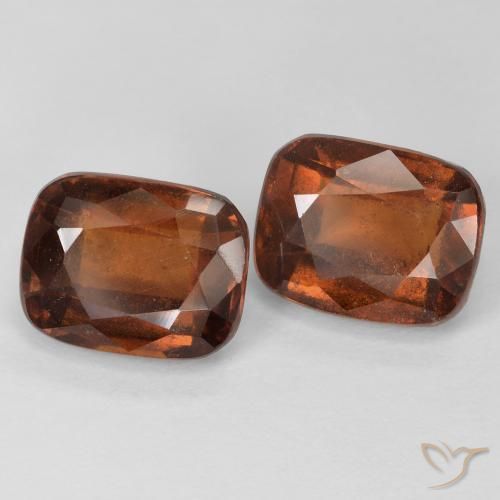 Shop natural 6.08ct Ambre orange Grenat Hessonite gems, Coussin, from Madagascar at GemSelect. In stock, global shipping!