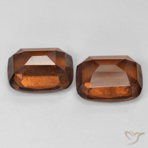 Shop natural 6.08ct Ambre orange Grenat Hessonite gems, Coussin, from Madagascar at GemSelect. In stock, global shipping!