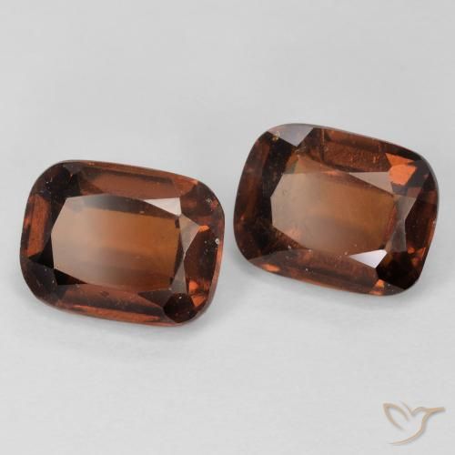 Shop natural 5.17ct Orange foncé Grenat Hessonite gems, Coussin, from Madagascar at GemSelect. In stock, global shipping!
