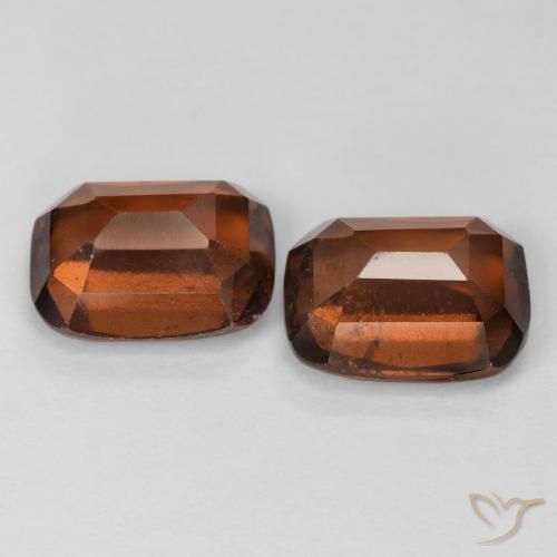 Shop natural 5.17ct Orange foncé Grenat Hessonite gems, Coussin, from Madagascar at GemSelect. In stock, global shipping!