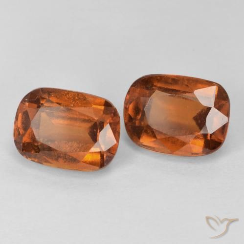 Shop natural 4.35ct Ambre orange Grenat Hessonite gems, Coussin, from Madagascar at GemSelect. In stock, global shipping!