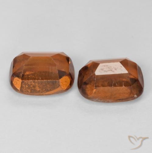 Shop natural 4.35ct Ambre orange Grenat Hessonite gems, Coussin, from Madagascar at GemSelect. In stock, global shipping!