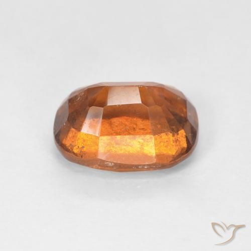 Grenat Hessonite Orange moyen naturelle Coussin, 1.92 ct, VS-SI