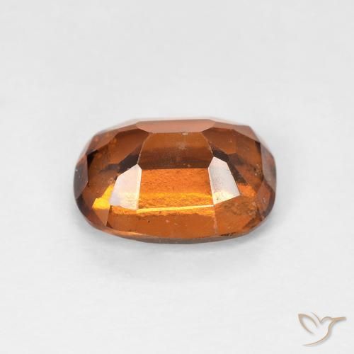 Grenat Hessonite Orange rougeâtre naturelle Coussin, 1.80 ct, VS-SI