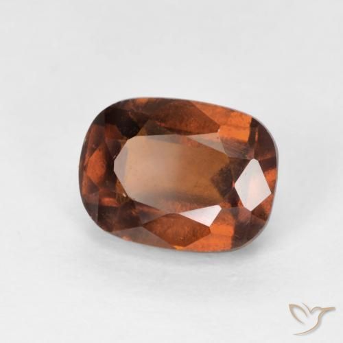Grenat Hessonite Ambre orange naturelle Coussin, 2.16 ct, VS-SI