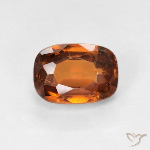 Grenat Hessonite Orange moyen naturelle Coussin, 1.45 ct, VS-SI