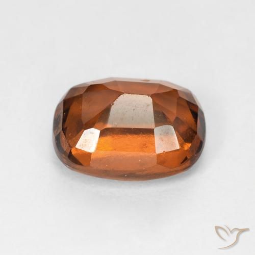 Grenat Hessonite Orange moyen naturelle Coussin, 2.47 ct, VVS-VS