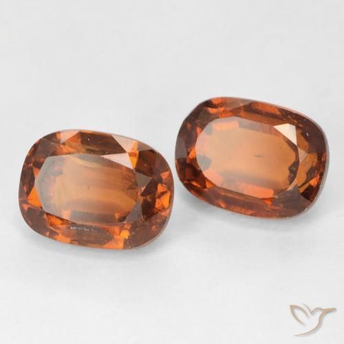 Shop natural 4.23ct Ambre orange Grenat Hessonite gems, Coussin, from Madagascar at GemSelect. In stock, global shipping!