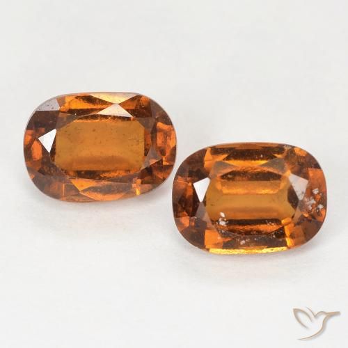 Shop natural 2.31ct Orange brunâtre Grenat Hessonite gems, Coussin, from Madagascar at GemSelect. In stock, global shipping!