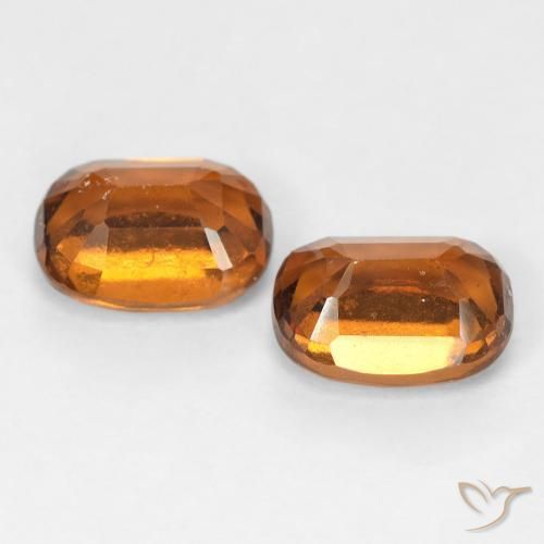 Shop natural 2.31ct Orange brunâtre Grenat Hessonite gems, Coussin, from Madagascar at GemSelect. In stock, global shipping!