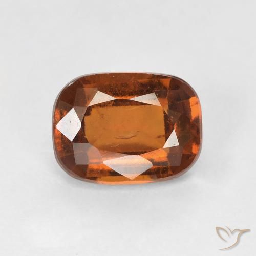 1.78ct Naturel Orange moyen Grenat Hessonite, Coussin, VS-SI