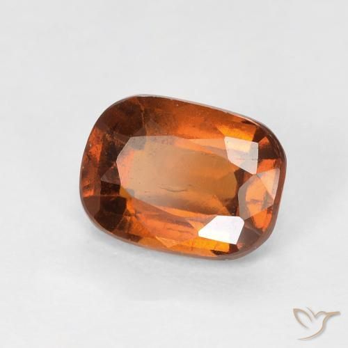 Grenat Hessonite Orange moyen naturelle Coussin, 1.78 ct, VS-SI