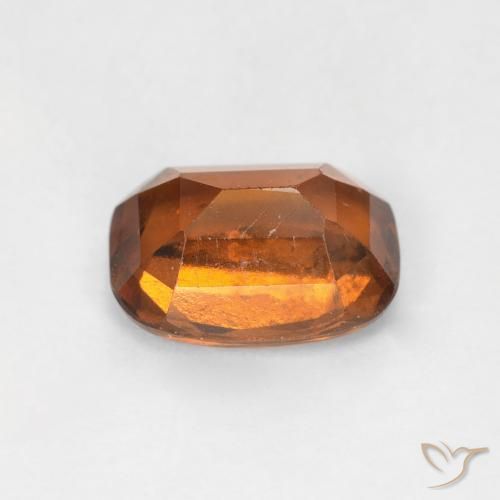 Grenat Hessonite Orange moyen naturelle Coussin, 1.78 ct, VS-SI