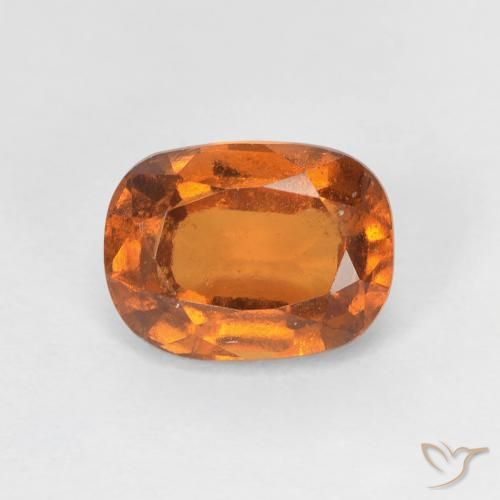 1.81ct Naturel Orange moyen Grenat Hessonite, Coussin, VS