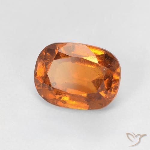 Grenat Hessonite Orange moyen naturelle Coussin, 1.81 ct, VS
