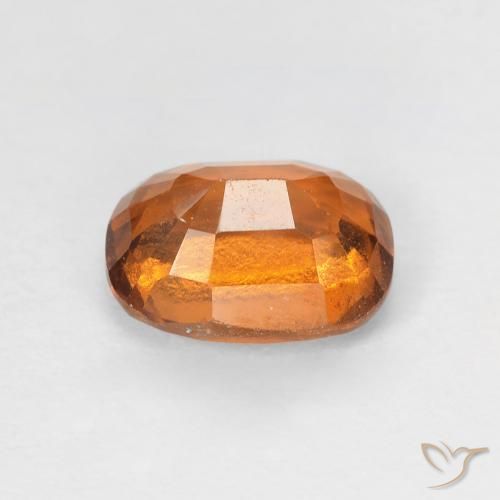Grenat Hessonite Orange moyen naturelle Coussin, 1.81 ct, VS