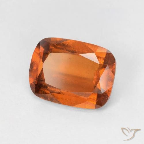 Grenat Hessonite Orange moyen naturelle Coussin, 2.52 ct, VS