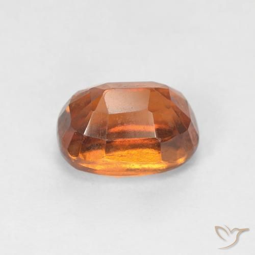 Grenat Hessonite Orange foncé naturelle ovale, 1.57 ct, VS-SI